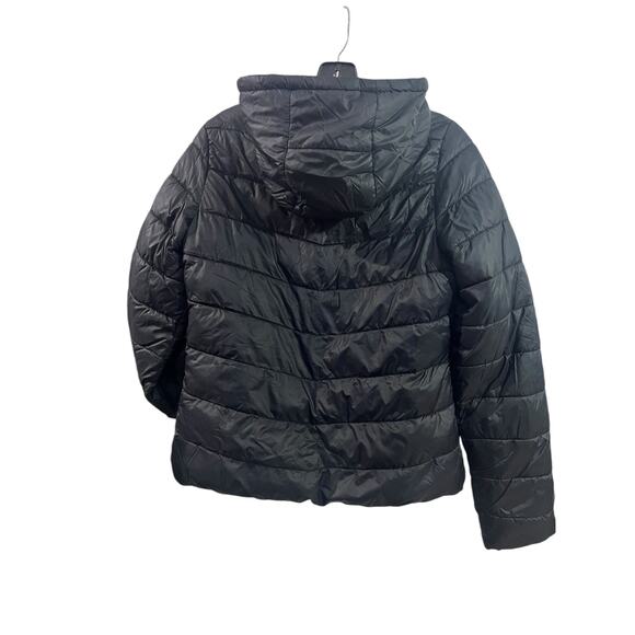 Madden NYC hooded puffer coat Sz small S, lightweight, packable, - Picture 3 of 11